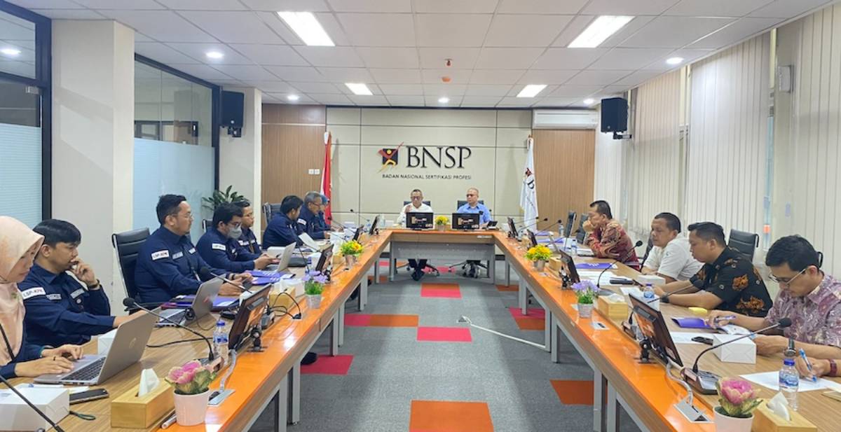 LSP KPK Berkonsultasi Dengan BNSP Untuk Kegiatan Sertifikasi 2024